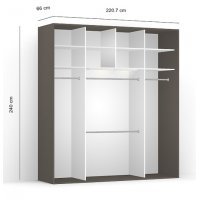 DRESSING LEX 221-240-66 B GRI/JSZ/DAMO M